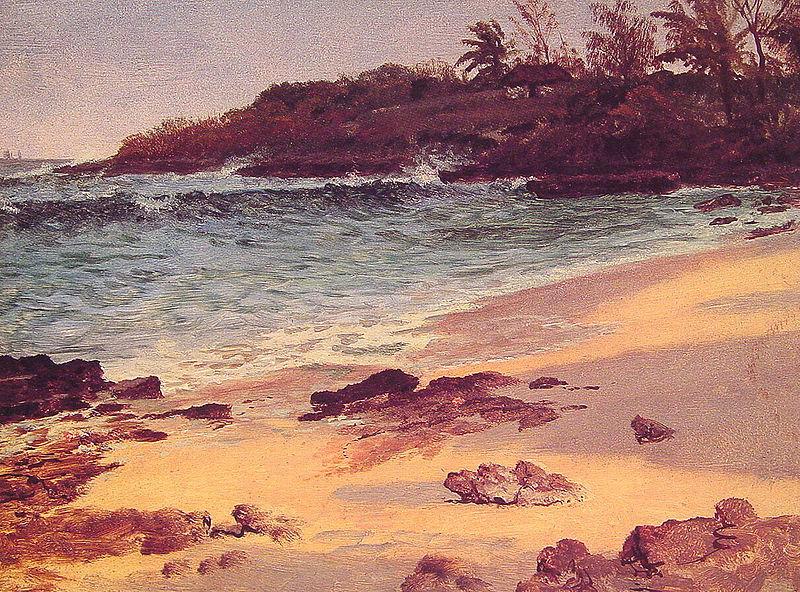 Albert Bierstadt Bahama_Cove Germany oil painting art